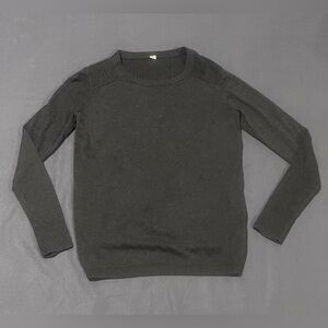 Lululemon‎ open back l/s sweater women’s size 8 cashmere blend EUC